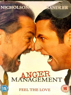 Anger Management DVD κωμωδία με Jack Nicholson και Adam Sandler καινούργιο