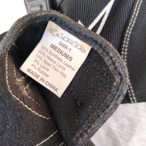 Alpinestars medium women's fabric motorcycle gloves used