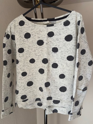 Zara blouse with polka dots used, cotton, XS/S