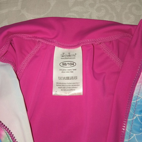 Playshoes Mermaid Sunscreen Kids Swimsuit with Short Sleeves and Shorts like new