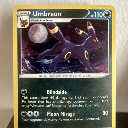 Umbreon Pokemon card new condition