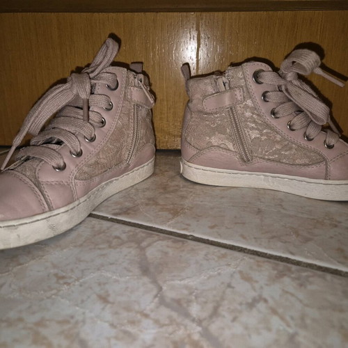 Geox ankle boots with flowers size 29 like new pink