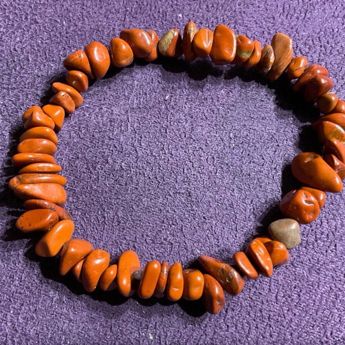 Red jasper bracelet