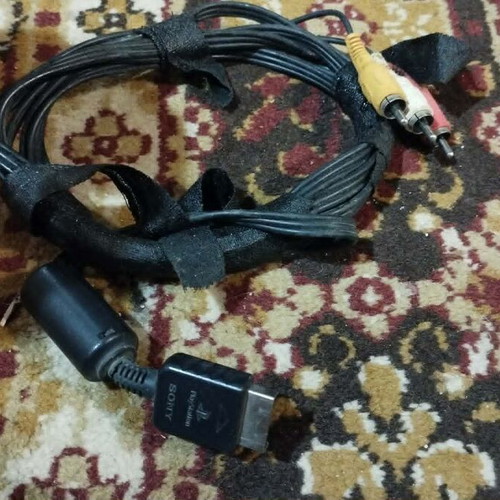 Sony PlayStation 1 official RCA cable