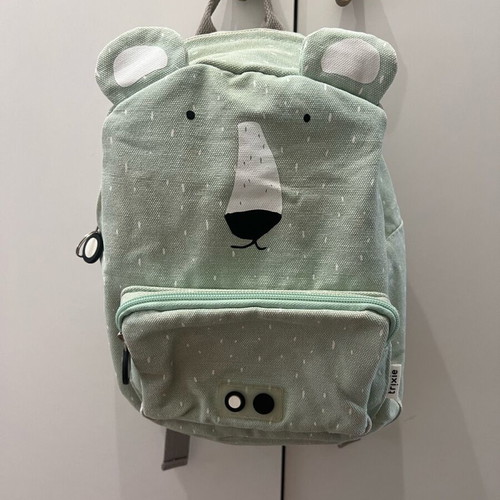 Trixie Kids Backpack Bear Like New, Cotton, Waterproof
