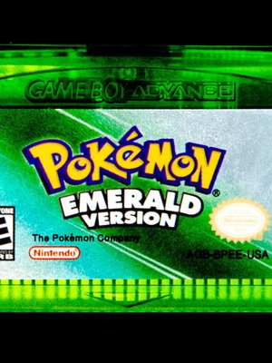 Pokemon Emerald κασέτα Game Boy Advance σαν καινούργιο, μη αυθεντική