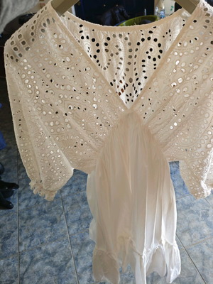 My T white dress like new