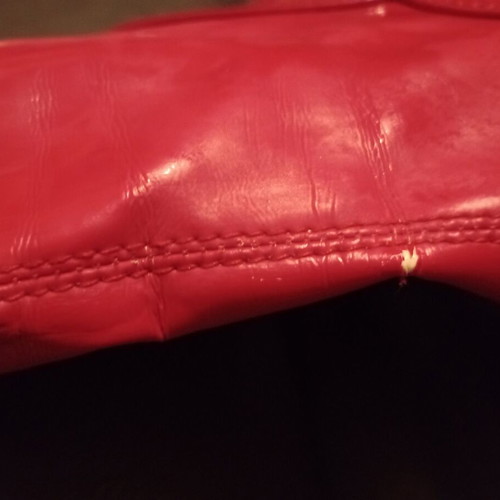 Pleaser Flamingo 3063 boots size 37 used red 17 cm heel