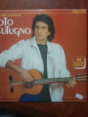 Toto Cutugno vinyl record in excellent condition