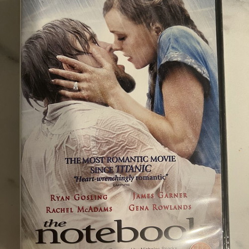 The Notebook DVD with English subtitles