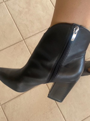 Cowboy boots used, black size 39 Nine West