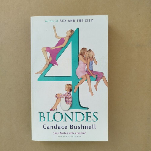4 Blondes by Candace Bushnell used book in English