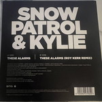 Kylie Minogue Snow Patrol βινύλιο περιορισμένης έκδοσης κίτρινο μάρμαρο 7 ιντσών