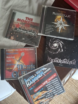 Metal Hammer CDs μεταχειρισμένα, σετ 5, metal