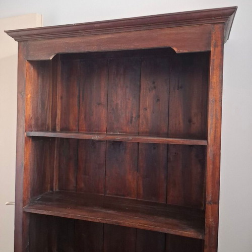 Bookcase handmade, solid wood, Indian style, used