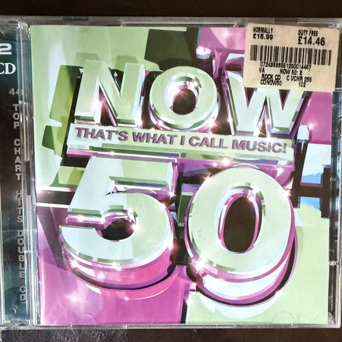 Now That's What I Call Music! 50 double CD like new, UK edition
