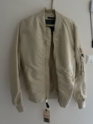 Alpha Industries jacket new, beige, size M