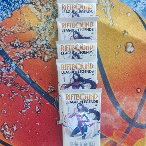 Riftbound League of Legends TCG Spiritforged Booster Packs new