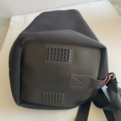 FRNC shoulder bag like new, black with red details
