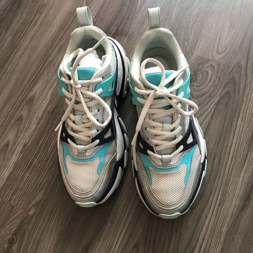 Michael Kors Nick trainers like new, size 37, white and blue