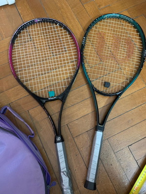 Wilson σετ ρακέτες με θήκες και τσάντα μεταχειρισμένο