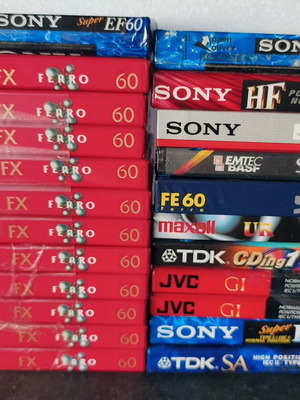 Sealed Audio Cassette Pack of 23