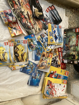 Lego original pieces 6 kilos with instructions and boxes