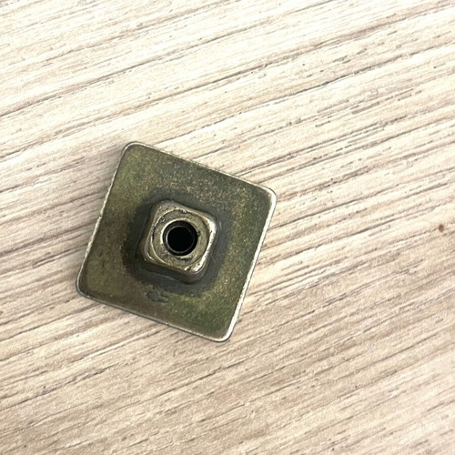 Set of 10 classic brass cabinet knobs
