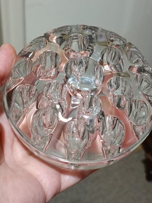Crystal flower support base used, mini