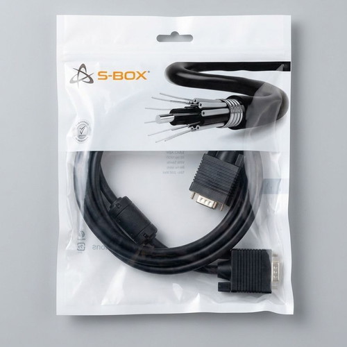 VGA cable 2m, 1080p Full HD, sealed