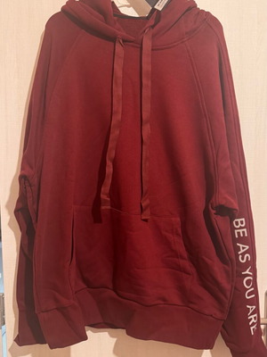 Baya sweatshirt new, one size oversized, red