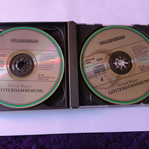 Opera Gotterdammerung Richard Wagner 4cd used, classical music