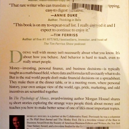 The Psychology of Money like new, Morgan Housel, English