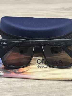 Beach Force BF07031K polarized sunglasses, black wood look