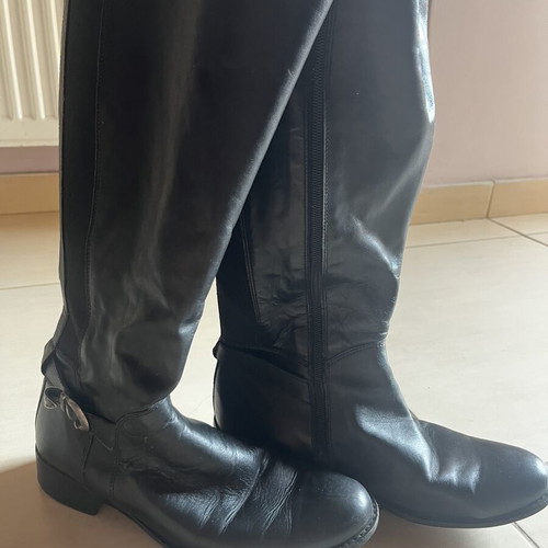 Boxer boots, black, size 39