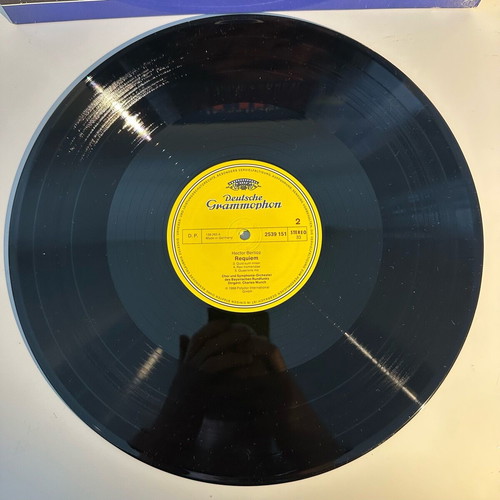 Berlioz Requiem vinyl like new, classical music