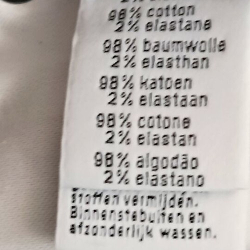 Lacoste dark blue jeans medium