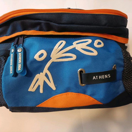 Τσαντάκι μέσης που γίνεται backpack μεταχειρισμένο, Αθήνα 2004 αυθεντικό