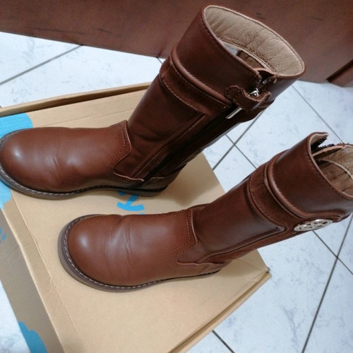 Mayoral children's boots used, brown, size 28