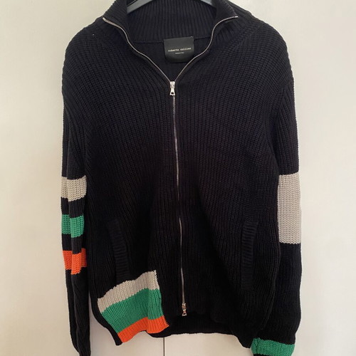 Roberto Collina sweater large, like new, black, 100% cotton