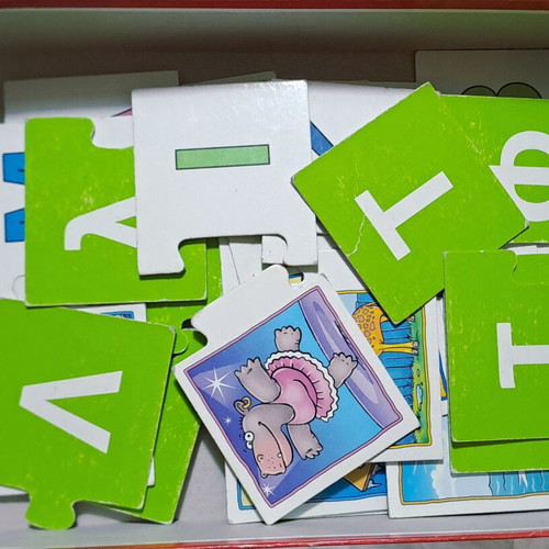 Ravensburger Play With The Alphabet board game used