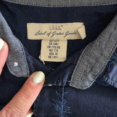 Shirt No14 like new, size 158 cm, blue