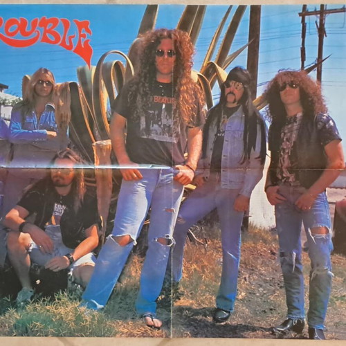 Trouble and Running Wild Pantera Official Metal Hammer Magazine posters