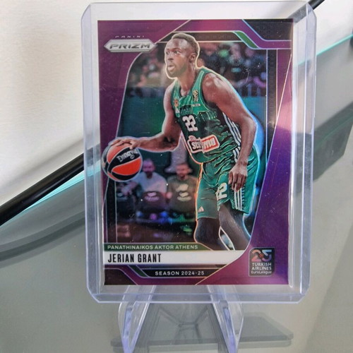 Euroleague Panini Prizm Jerian Grant Purple/99 Panathinaikos new