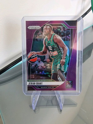 Euroleague Panini Prizm Jerian Grant Purple/99 Panathinaikos new