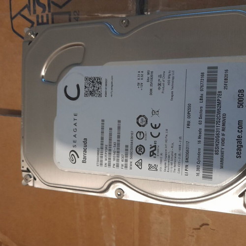 3 Pieces 3.5" HDD 500 GB Hard Drives for Desktop like new
