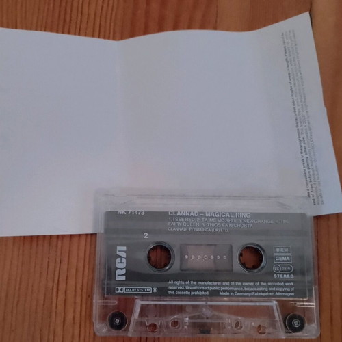 Clannad Magical Ring cassette used