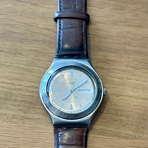 Swatch Irony Big (YGS738) watch used men's quartz
