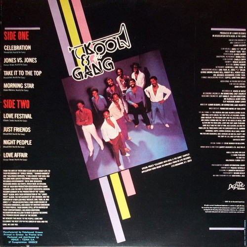 Kool & The Gang Celebrate! vinyl LP album used, original Greek press