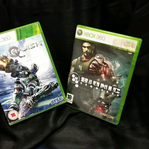 Vanquish and Bionic Commando Xbox 360 used